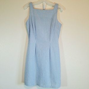 VINTAGE STYLE GINGHAM MINI DRESSS